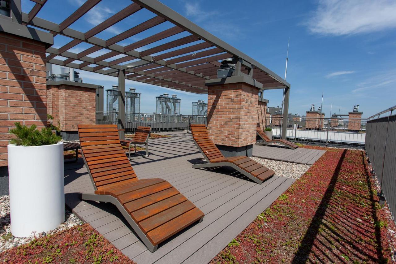Gdansk, Dlugie Ogrody 18 - Rooftop Terrace, Parking エクステリア 写真