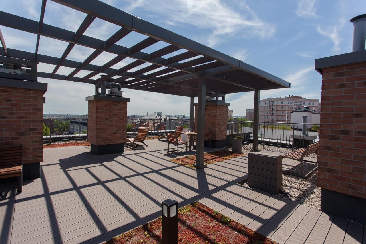 Gdansk, Dlugie Ogrody 18 - Rooftop Terrace, Parking エクステリア 写真
